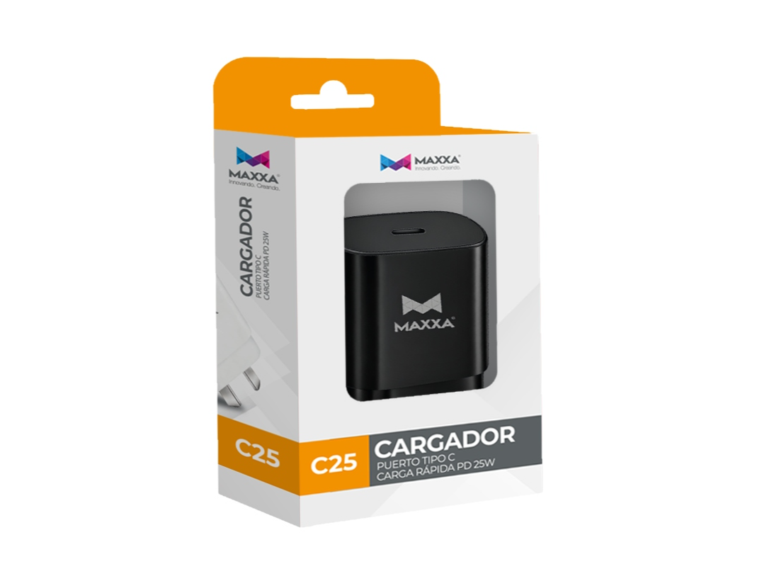 CARGADOR MAXXA C25 TIPO C 25W