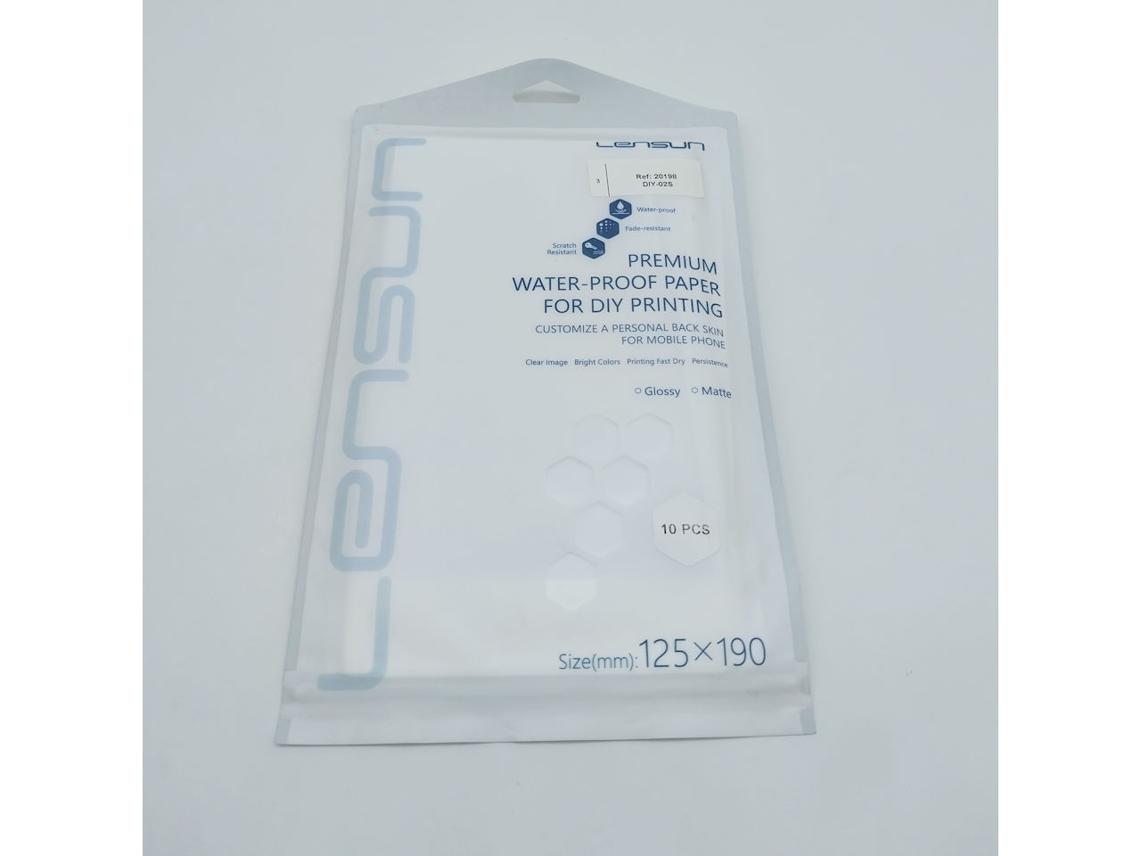 LENSUN LENSUN FILM TRASERO DIY MATE 02S x10 CALIDAD