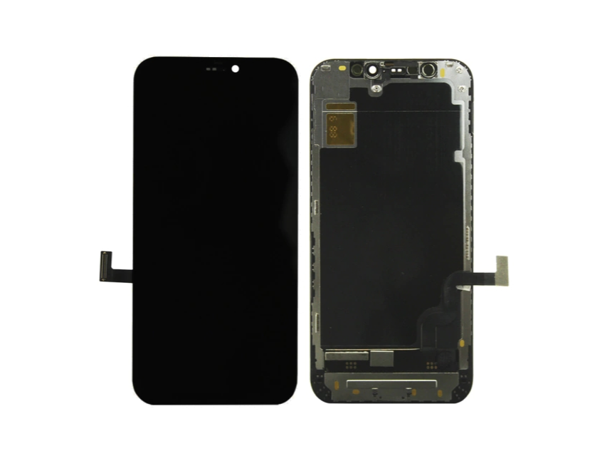 PARTES CELULARES MODULOS APP 12 MINI LCD+TOUCH NEGRO ALTA COPIA