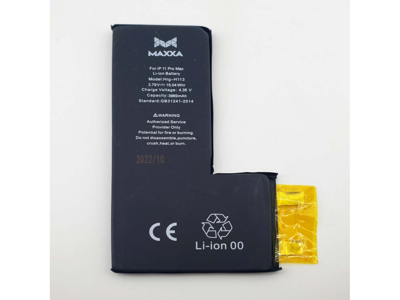 BATERIAS CELULARES MAXXA APP IPH 11 PRO MAX 2161 3650mAh SIN FLEX