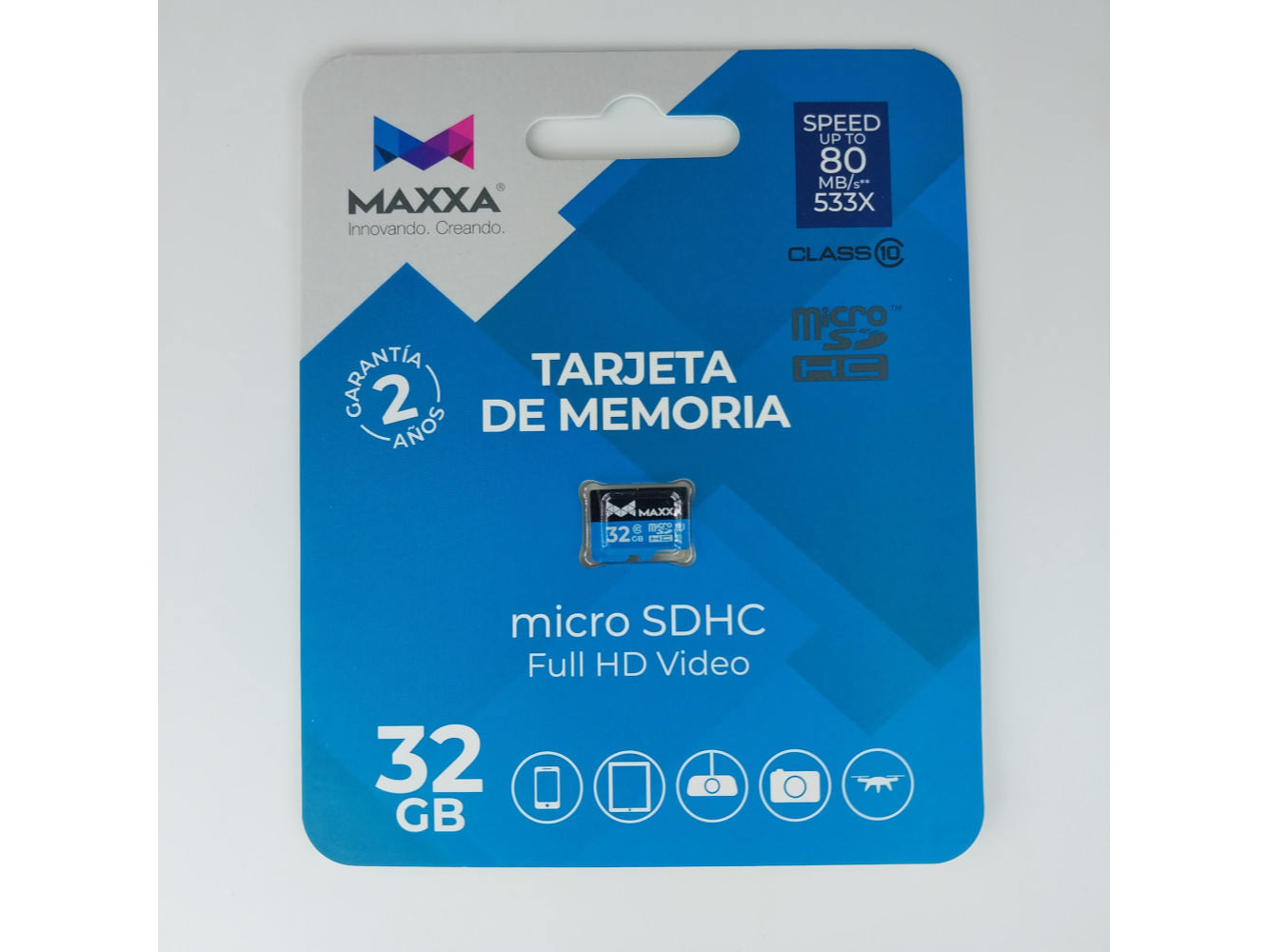 INFORMATICA MAXXA  MICRO SD 32GB COLOR CALIDAD
