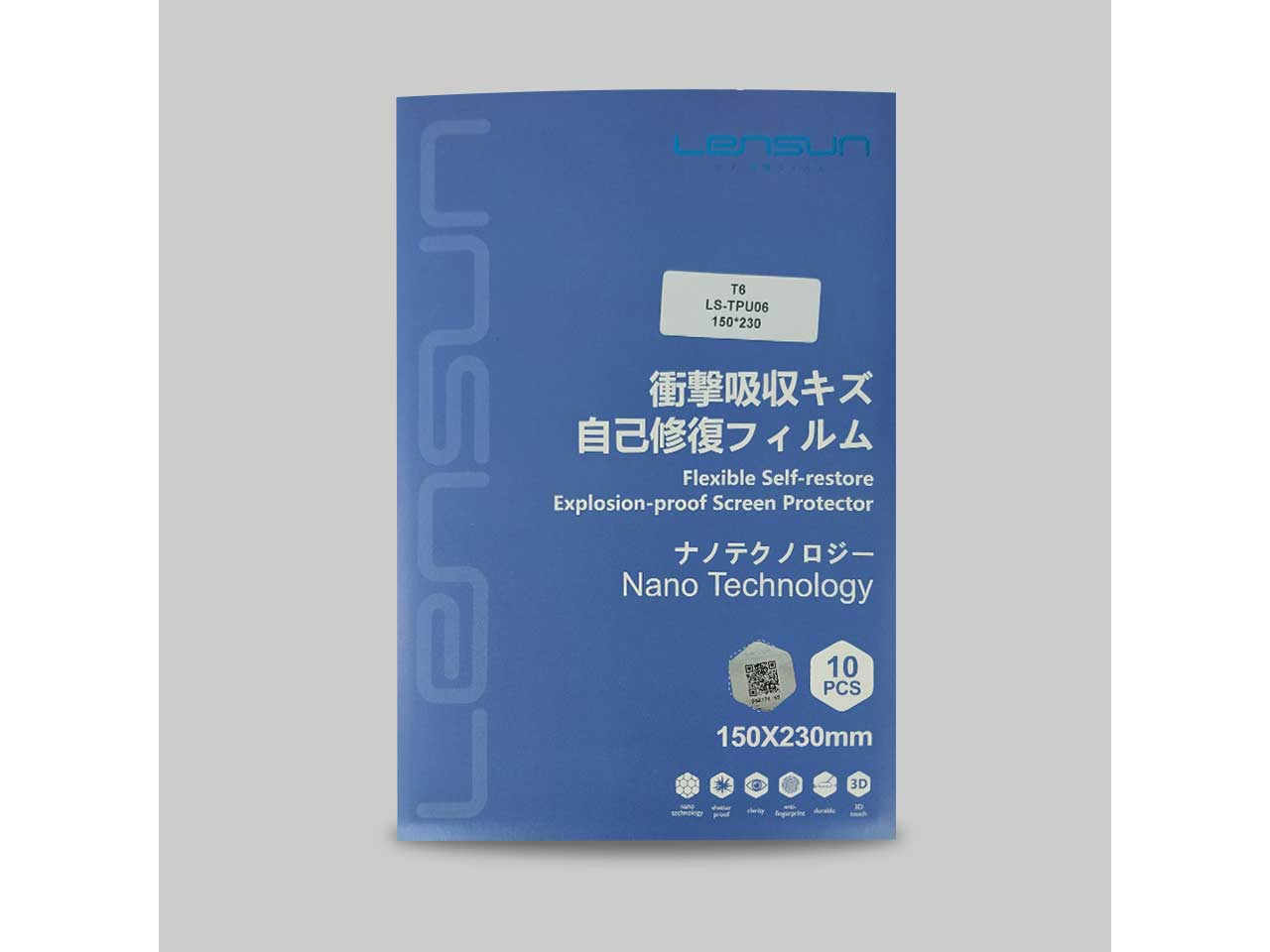 LENSUN LENSUN FILM FRONTAL TAB 8 T6 x10 CALIDAD