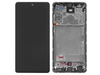 PARTES CELULARES MODULOS SAMS A72 A725 4G LCD+TOUCH+MARCO NEGRO ORIGINAL