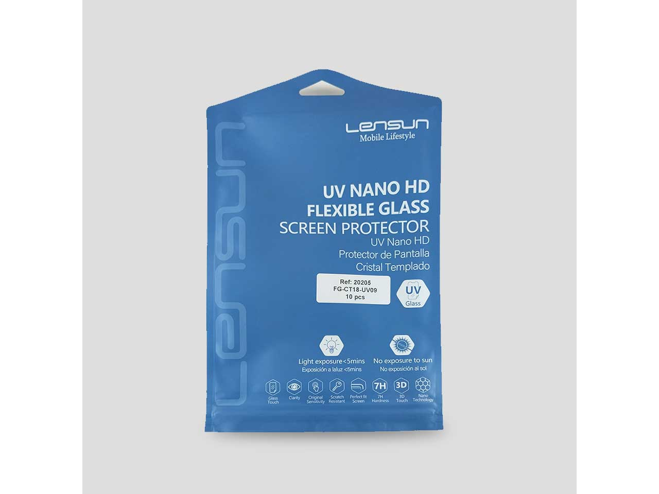 LENSUN LENSUN FILM FRONTAL UV CT-18 x10 CALIDAD