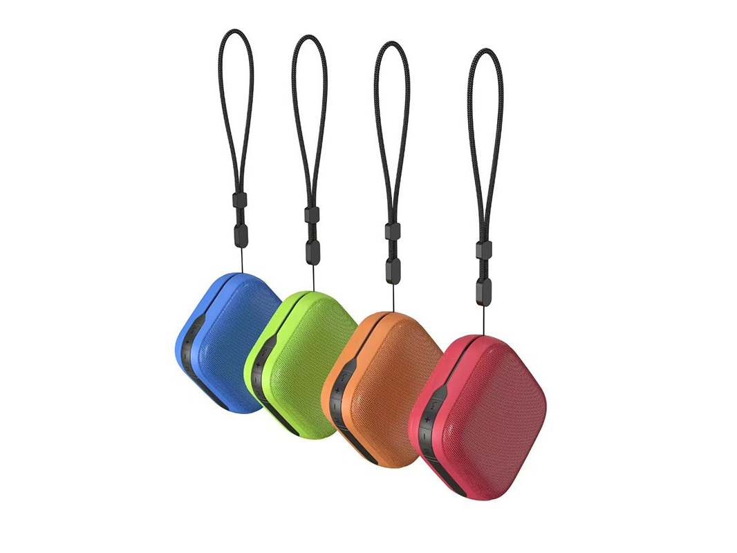 PARLANTES GENERICO  E-3074 PORTATIL BLUETOOTH NARANJA CALIDAD