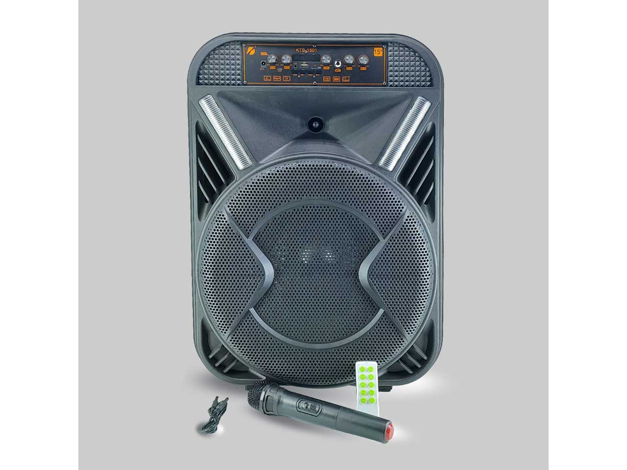 PARLANTES LABS  AL-SP-501 CON CONTROL-MIC15' BLUETOOTH NEGRO CALIDAD