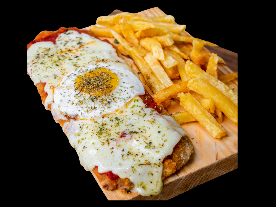 Milanesa a Caballo XXL FAMILIAR