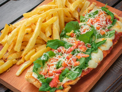 Milanesa Mediterranea Individual