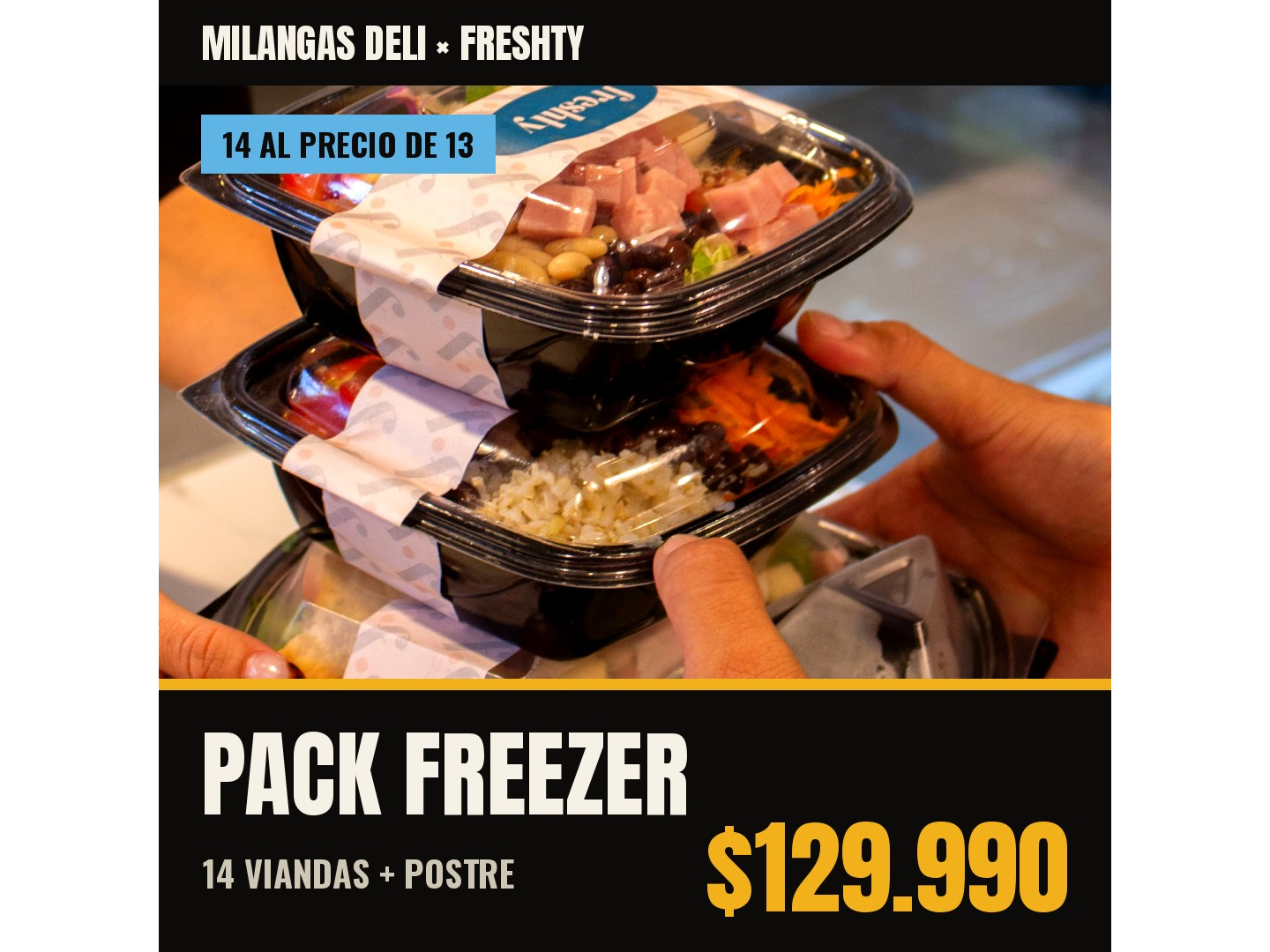 Pack Freezer · 14 viandas