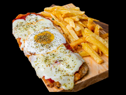 Milanesa a Caballo Individual