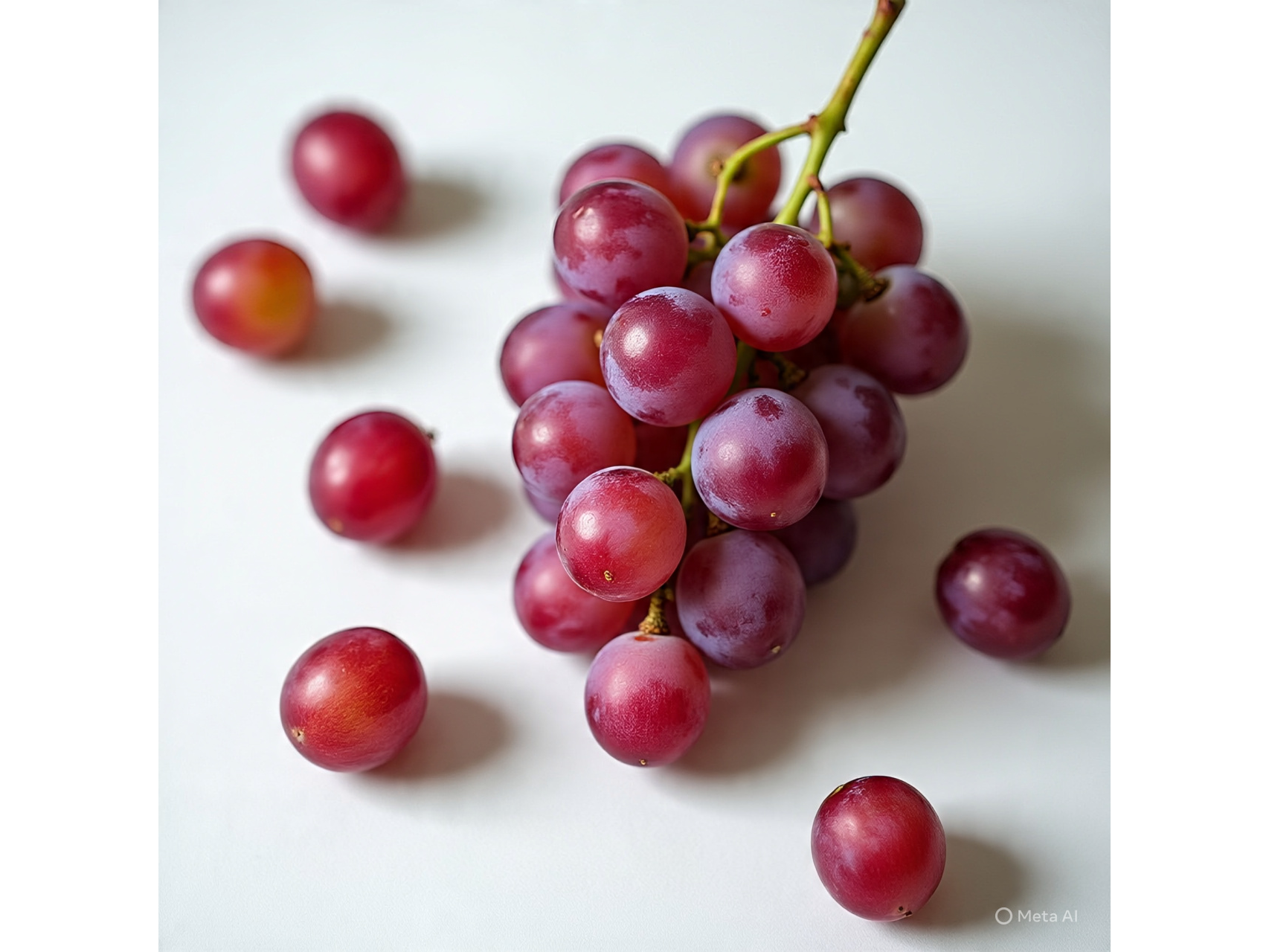 Uvas rosadas