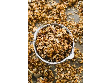 Granola con pasta de mani