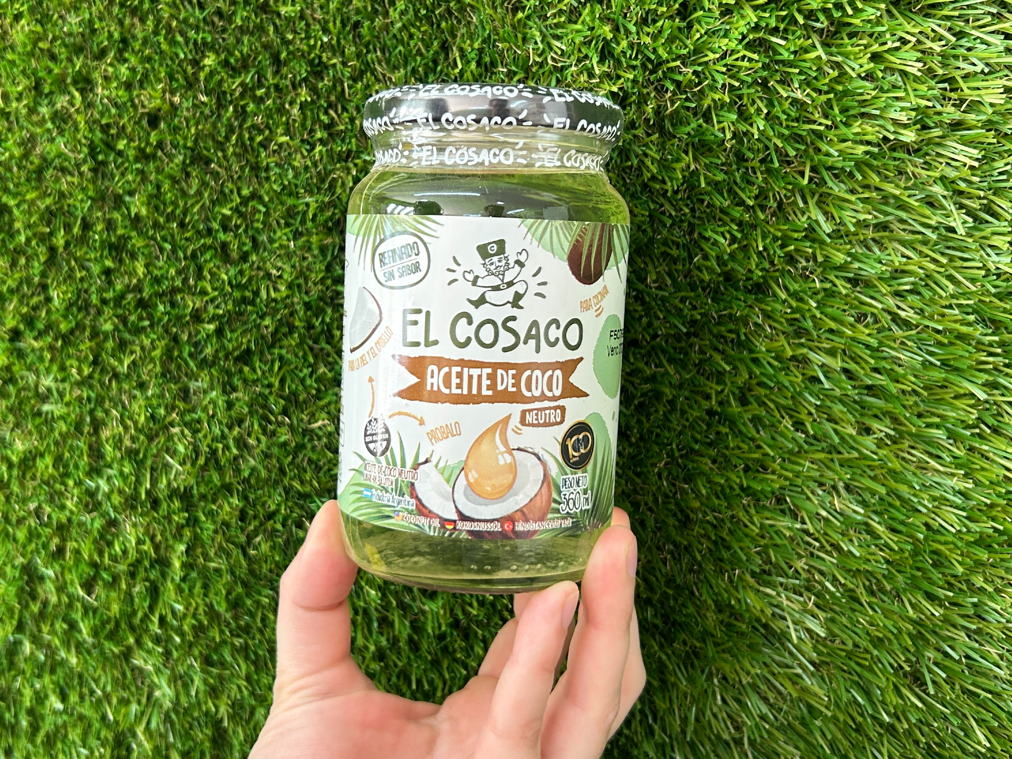 Aceite de Coco Neutro El cosaco