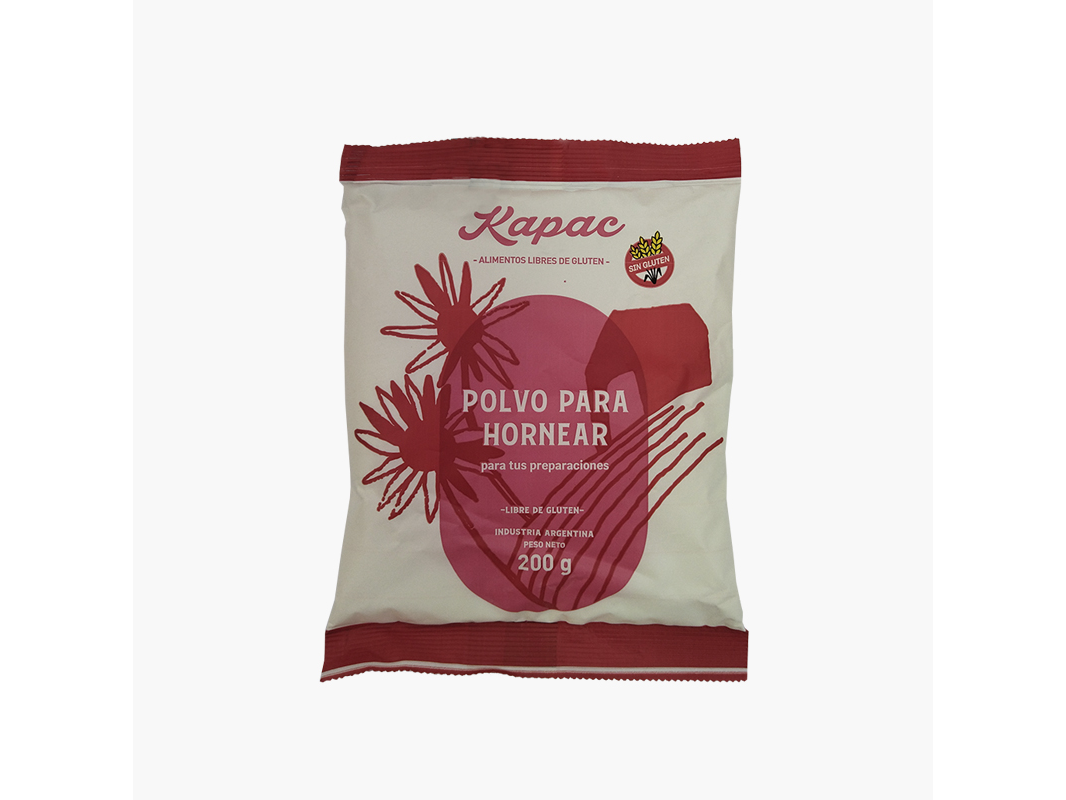 Polvo de Hornear Kapac SIN TACC