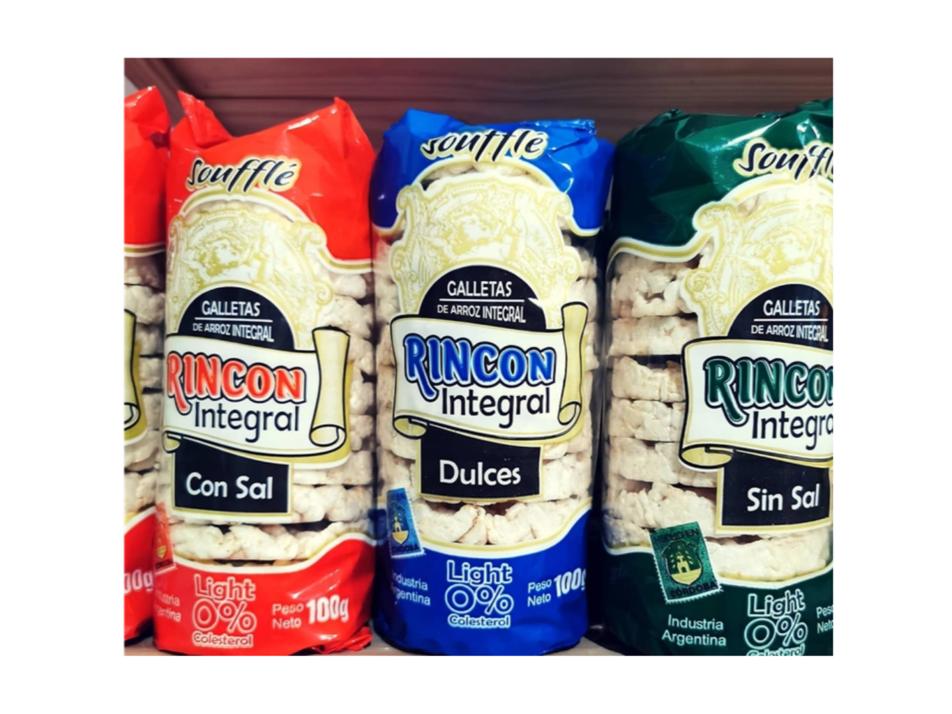 Galletas de Arroz Rincon Integral