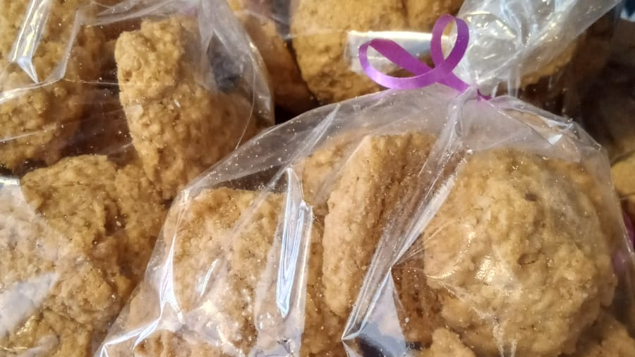 galletitas de granola y miel