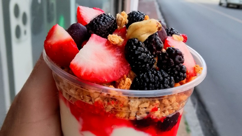 Promo yogurt energy+ tostada salada