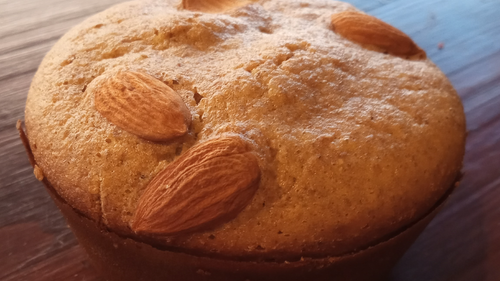 Muffins de banana y harina integral