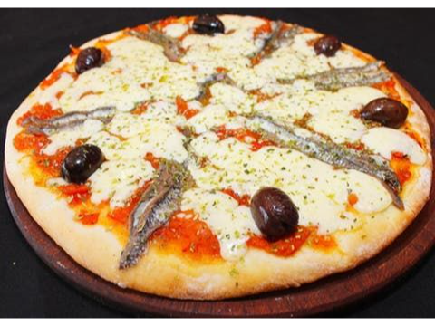Pizza con anchoas