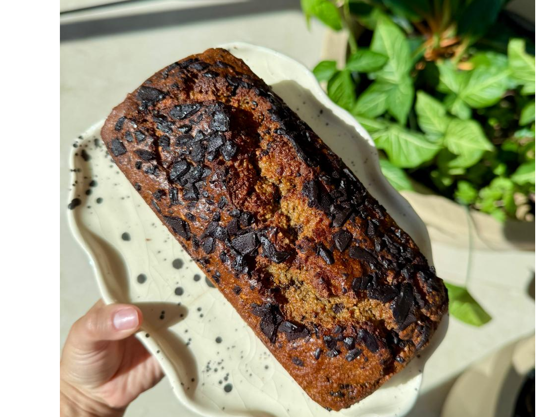 BUDIN DE BANANA INTEGRAL