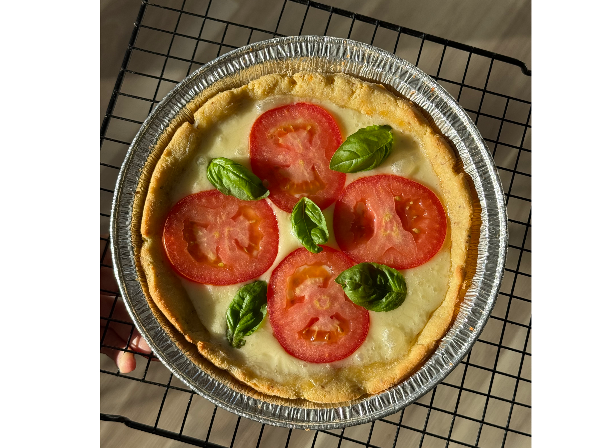 PIZZA RELLENA KETO