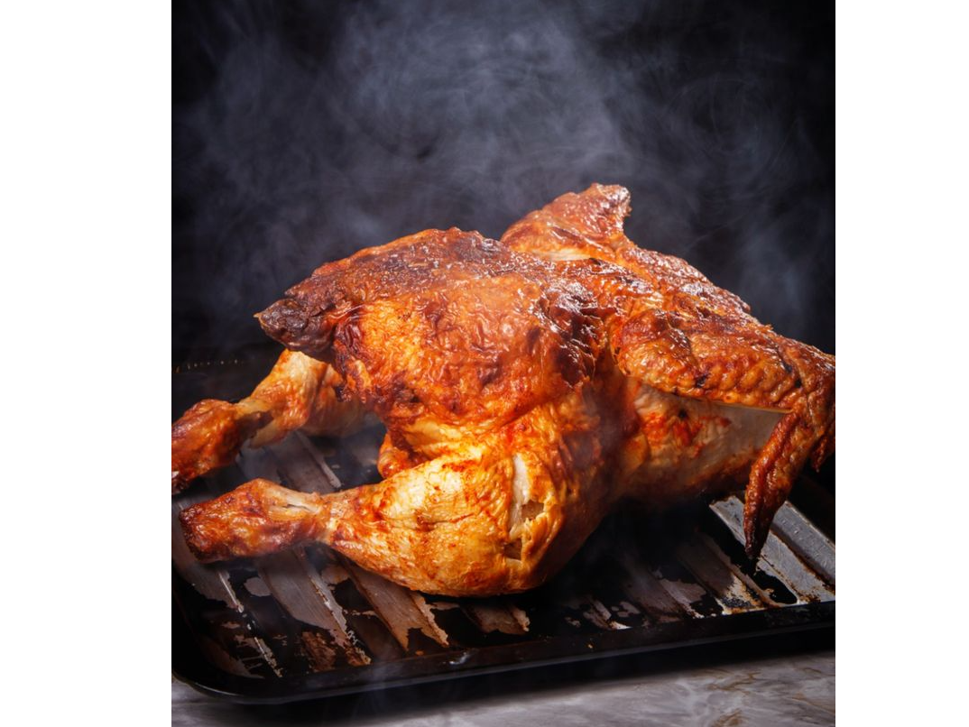 Pollo entero sin papas