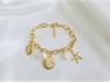 Pulseras Marina CM baño 14k