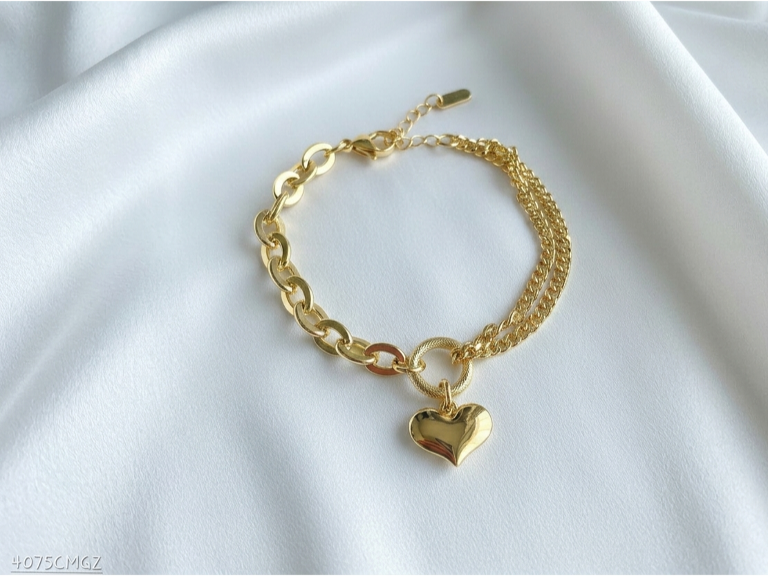 Pulsera con diseño Corazón  CM