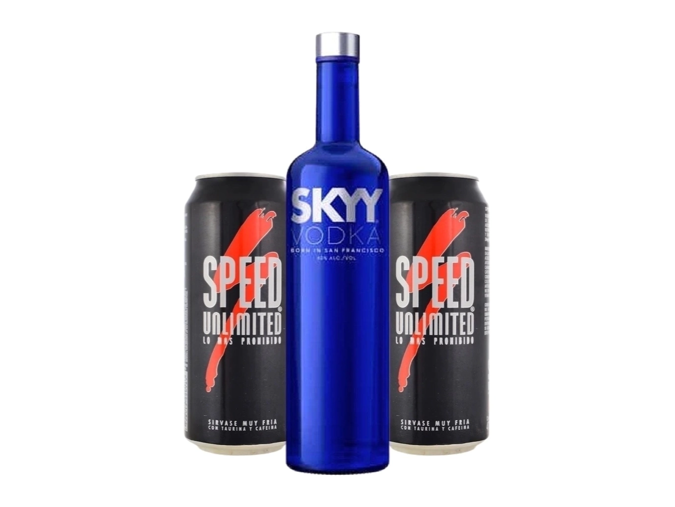 skyy saborizado + 2 speed 243ml
