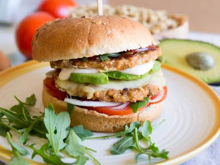 Hamburguesas de lentejas completas