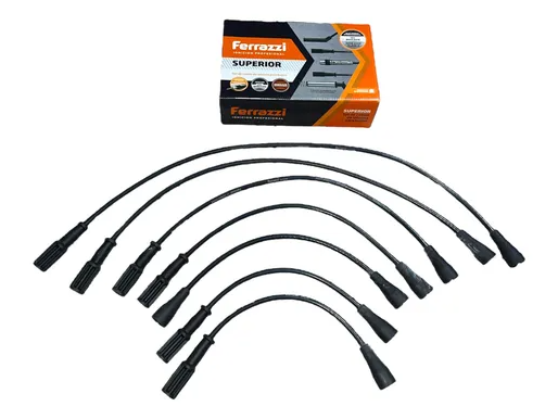 SET SUPERIOR DE CABLES DE SILICONA PARA BUJIAS FORD F-100/FAIRLANE/FALCON