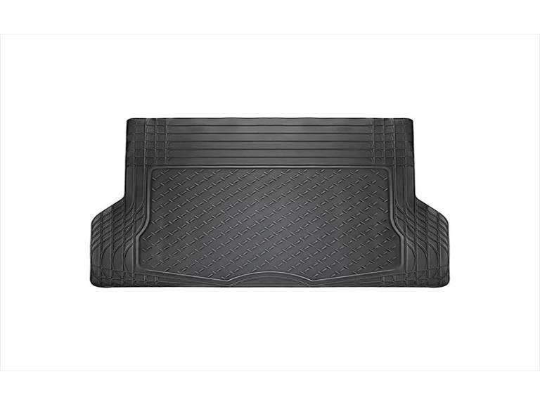 ALFOMBRA ALFOMBRA DE PVC PARA BAUL NEGRA 110CM X 140CM. Troquelada para recortar y adaptar a todos los vehículos.
