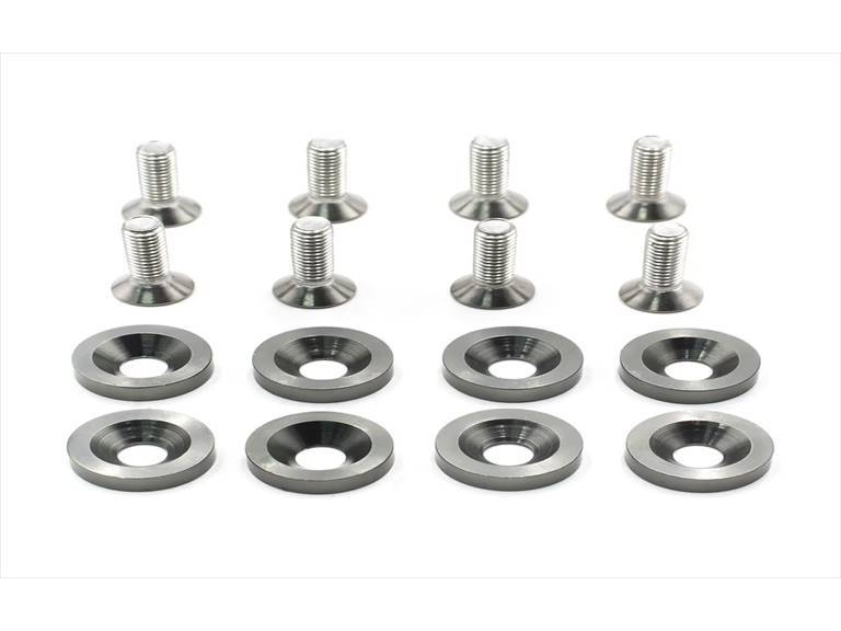 002-KIT ARANDELAS ANODIZADAS - PLATEADO