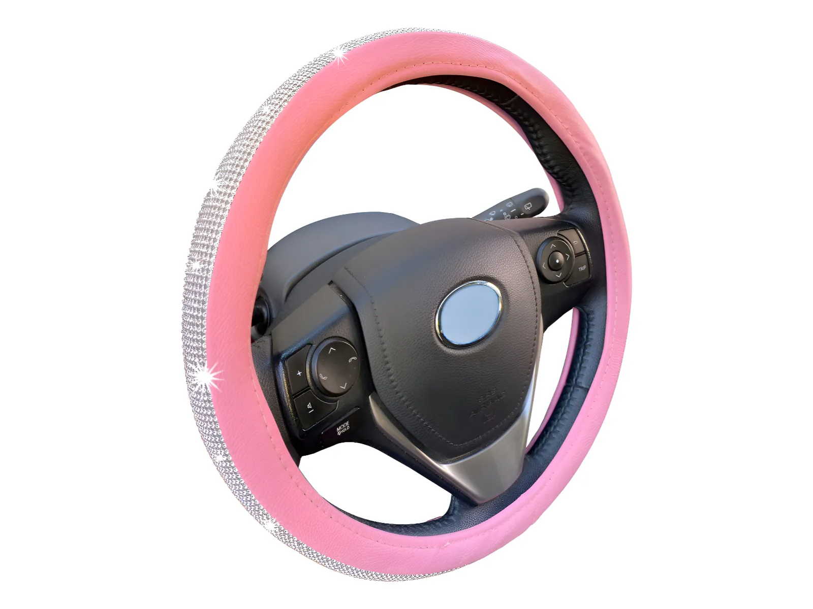 ROSA-FUNDA CUBRE VOLANTE FEMENINO DIAMANTE