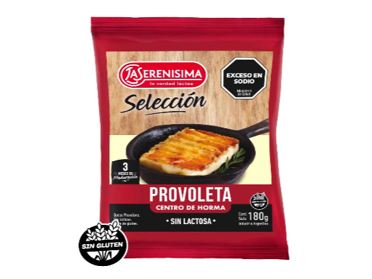 QUESO LS PROVOLETA S/LACT. SOBRE X180G #