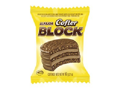 ALFAJOR COFLER BLOCK X60G