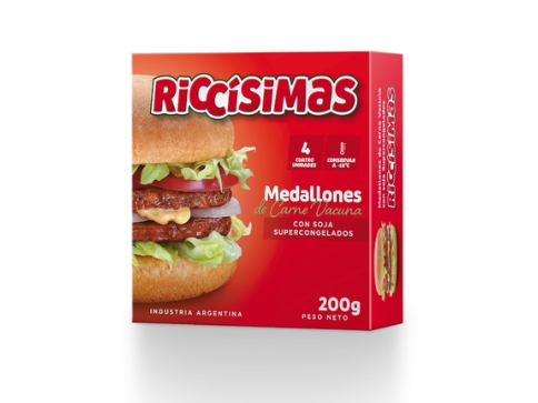 MEDALLON DE CARNE RICCISIMAS X2 X220GR