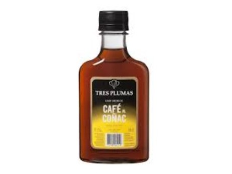 CAFE AL COÑAC TRES PLUMAS X 200ML