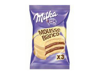 ALFAJOR MILKA TRIPLE MOUSSE BCO X55G