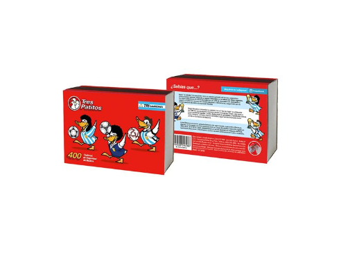 FOSFOROS TRES PATITOS TRICAMPEONES X400UN