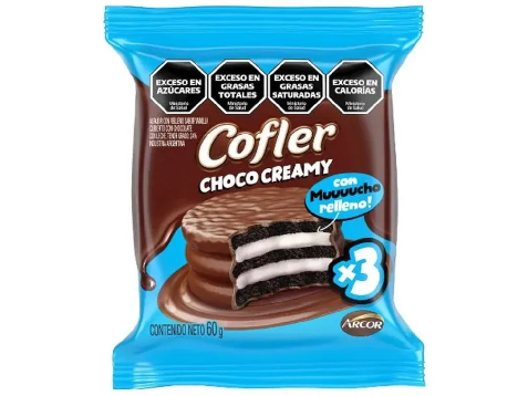 ALFAJOR COFLER CHOCO CREAMY X 60G