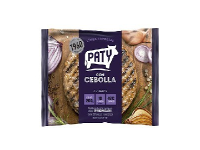HAMBURGUESA PATY C/CEBOLLA X200G