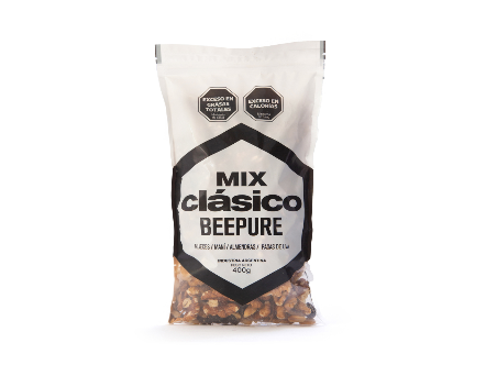 MIX BEEPURE FRUTOS SECOS CLASICO X400GR