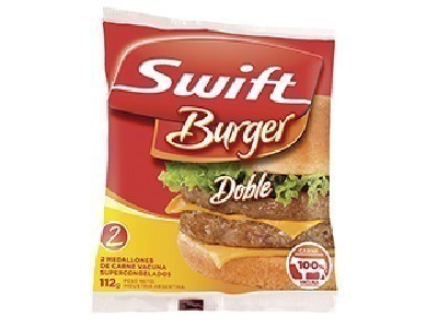MEDALLON CARNE SWIFT DOBLE BURGUER 2UNX112GR