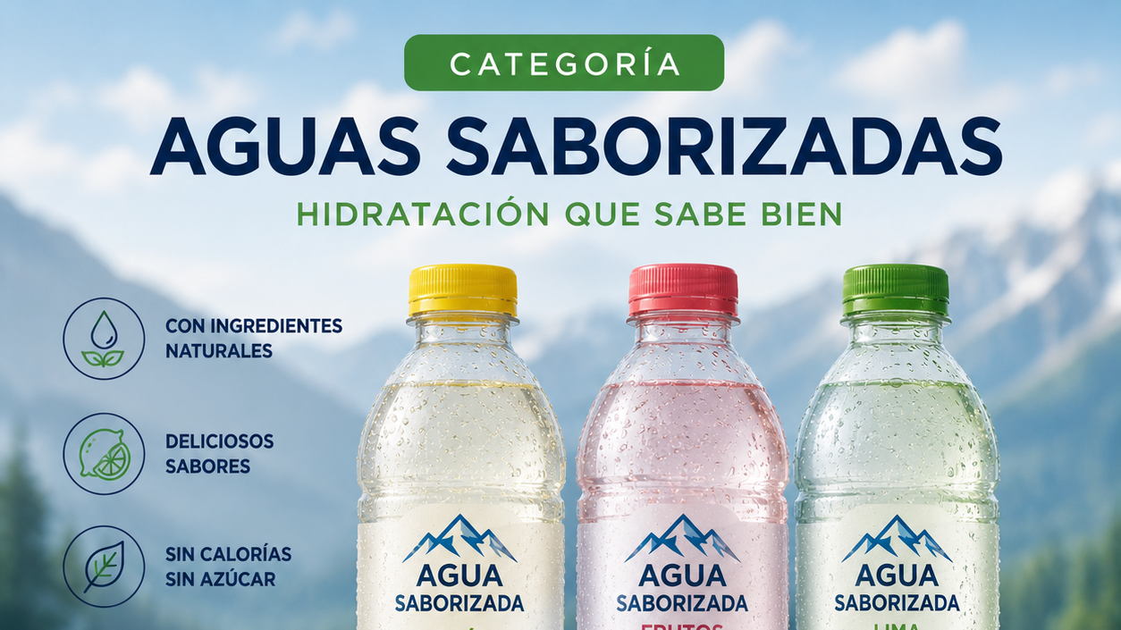 Aguas saborizadas