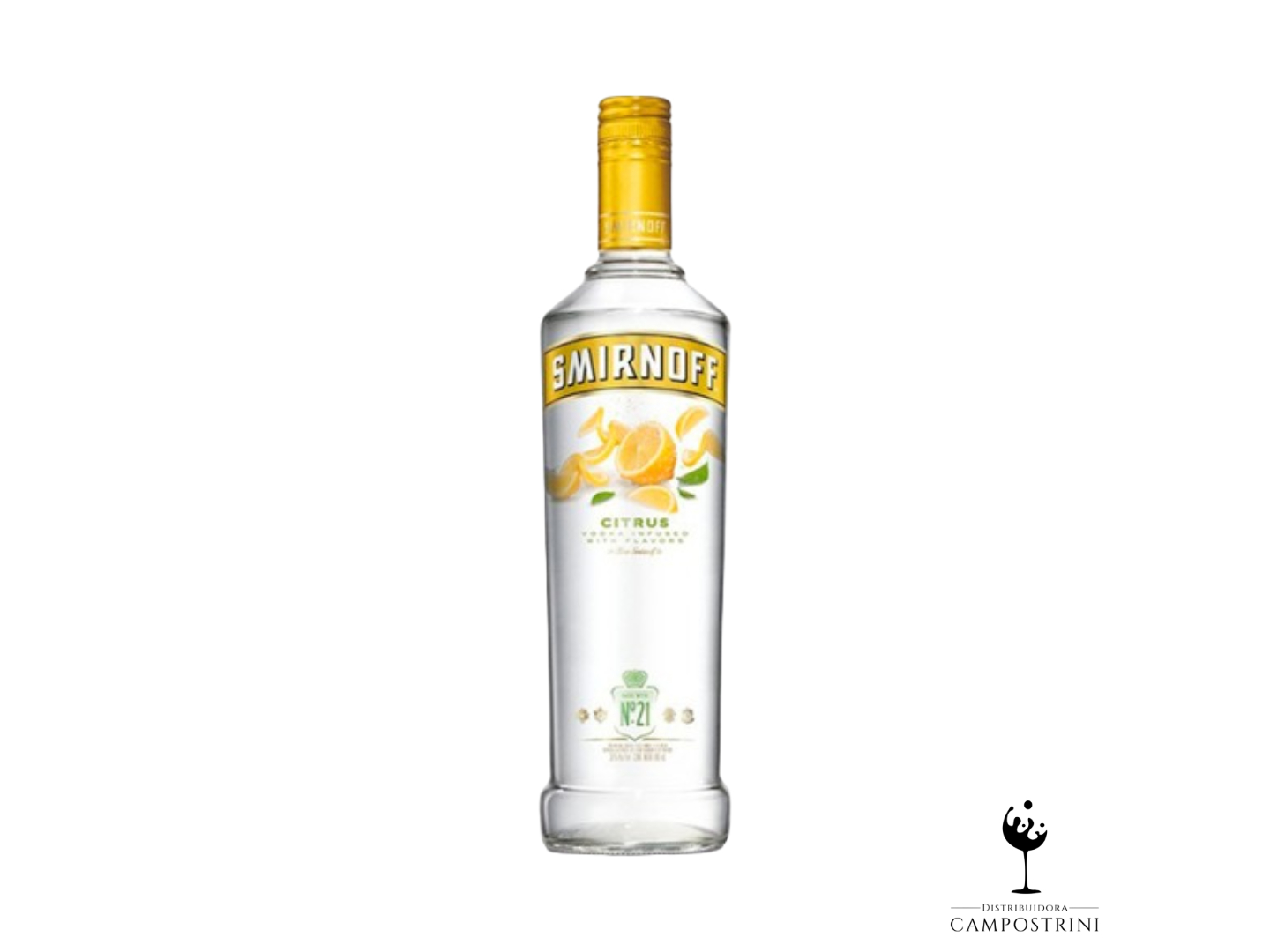 Vodka Smirnoff citrus x750cc