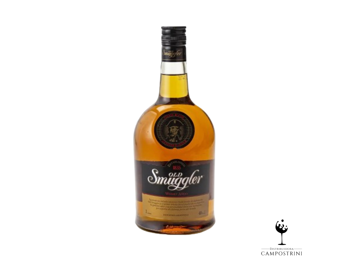 Whisky Old Smuggler X1000cc