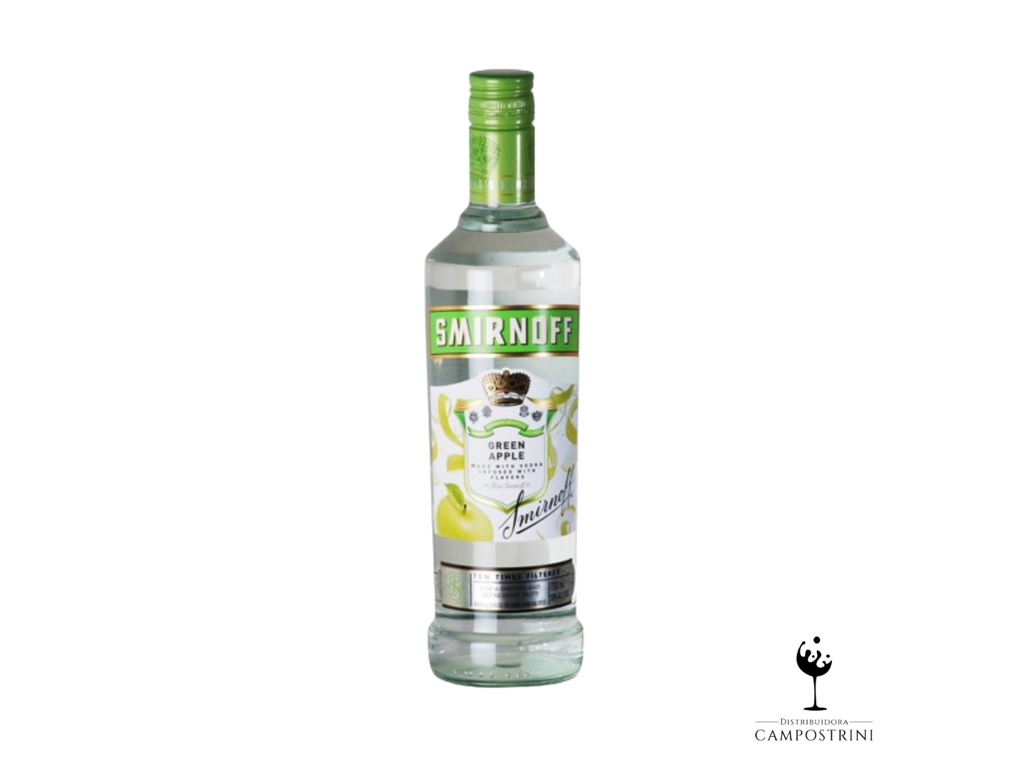 Vodka Smirnoff manzana verde X700cc