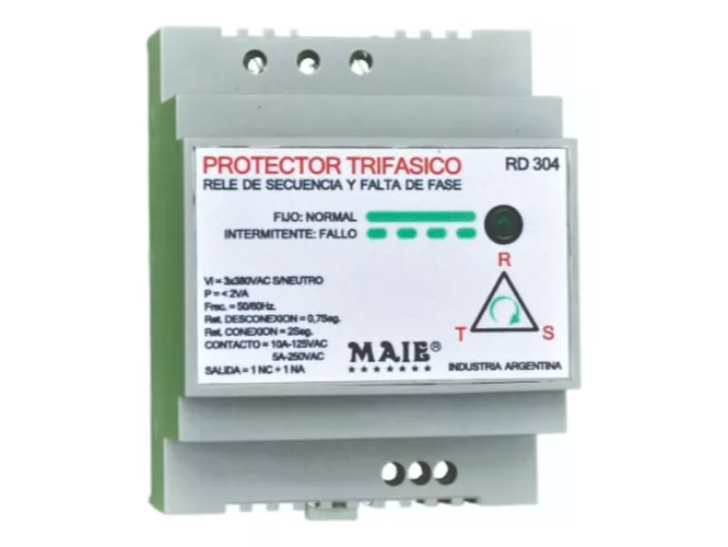 PROTECTOR TRIFASICO MAIE RD304