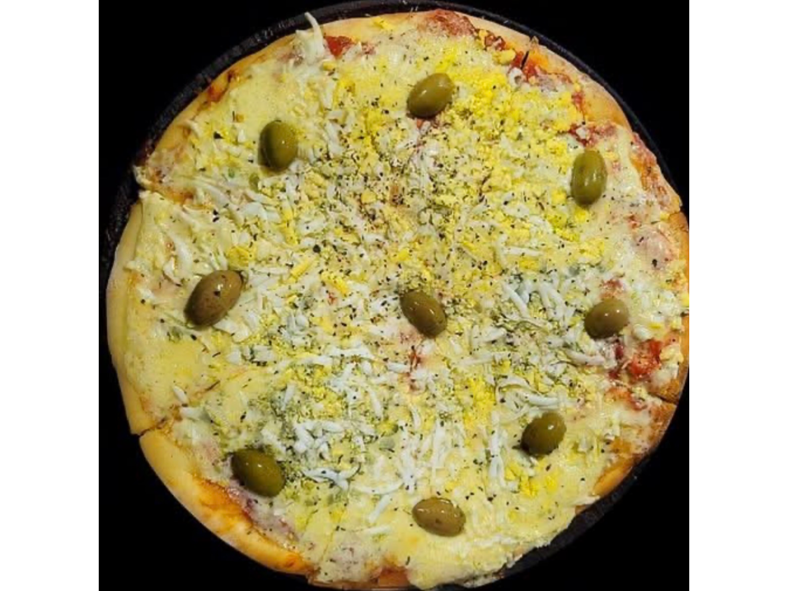 Muzzarella con huevo